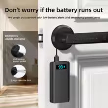 NexLock Pro™ – Smart Fingerprint & Keypad Door Lock