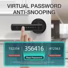 NexLock Pro™ – Smart Fingerprint & Keypad Door Lock